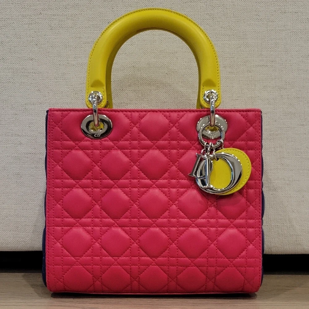 NWT Lady Dior Quilted Handbag - Picture 2 of 10